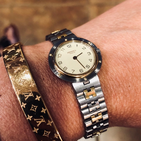 hermes clipper watch